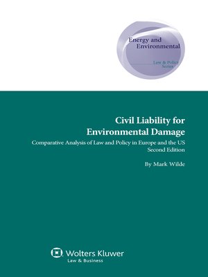 cover image of Civil Liability for Environmental Damage